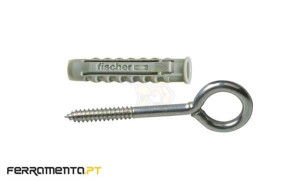 Camarão com Rosca + Bucha 5mm Fischer 514956