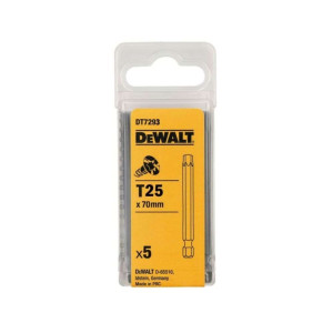 Bits Torx 75mm T15 - T40 Dewalt DT729-QZ