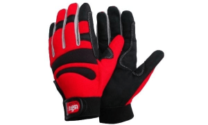 Luvas Preto / Vermelho Industrial Starter 07203 M