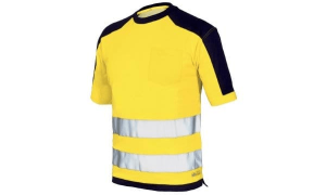 T-Shirt bicolor  Amarelo / Azul Industrial Starter 08186048 XXL