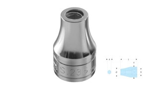 Chave De Caixa 1/2" Porta Pontas Para 5/16 Facom S.236