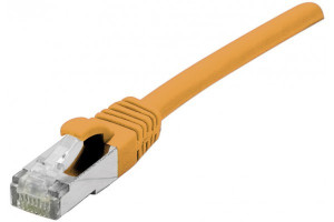 MCAD DEXLAN Cordon RJ45 categorie 6A S/FTP LSOH snagless orange - 0,3 m
