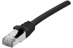 MCAD Cordon RJ45 categorie 6 F/UTP LSOH snagless noir - 10 m