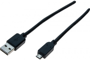 MCAD Cordon reversible usb 2.0 a / micro b m/m - 1,8 m