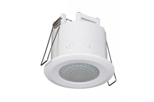 MCAD Detecteur de mouvement Ã 62 mm blanc 1200 W 360Â° a encastrer