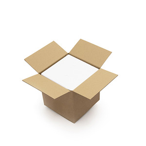 5 Single Wall Cardboard Boxes - 345 x 345 x 350 mm (13.5 x 13.5 x 13.75 inches) - Kite Packaging
