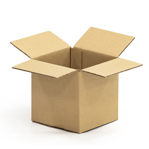 Single Wall Cardboard Boxes - 152x152x152mm - Pack Of 30