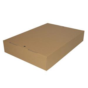 Medium Lid for Cardboard Boxes - (Lid only) - 10 Units per Pack - 393x322x70mm - Kite Packaging
