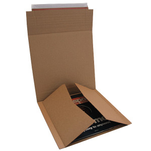 25 x 12" Vinyl Record Mailers - 15 LP Capacity - Peel & Seal Vinyl Packaging - Kite Packaging