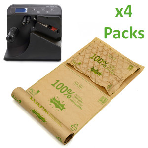 BUNDLE Mini Air Paper machine - 4 x rolls wrapper quilt small paper - Kite Packaging