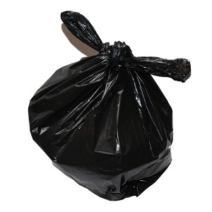 Extra Large Refuse Sacks (Black) - Medium Duty - 200 Units per Pack - 457x737x991mm - Kite Packaging
