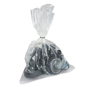 1000 Extra Heavy Duty Polythene Bags - 102 x 250 mm (4 x 6 inch) - 500 Gauge Thickness - Kite Packaging