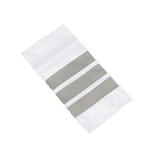 100 x Write On Panel Grip Seal Bags - 38x64 mm