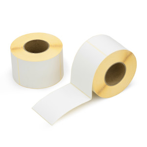 4 Rolls x 2000 Labels - 101 x 50 mm (4" x 2") Thermal Transfer - 76 mm Core - 87985 - Kite Packaging