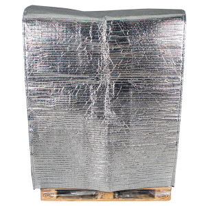 2 Insulated Pallet Covers - 1000 x 1200 x 1600 mm - Thermal Protection - Kite Packaging