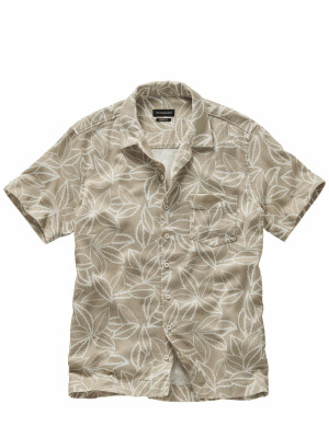 Mey & Edlich Stadtstrand-Blätterhemd Beige 43
