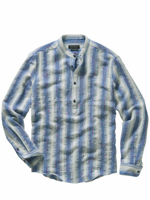Mey & Edlich Irregolare-Hemd Blau 39