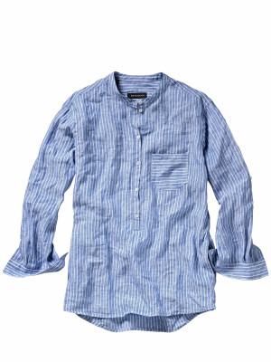 Mey & Edlich Fischerhemd Blau 43