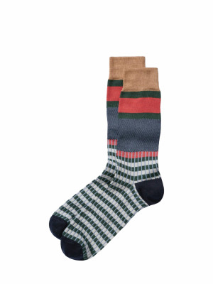 Mey & Edlich Rundumsocke Blau 39-42