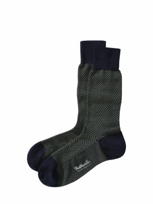 Pantharella Pantherella Merino-Socke Hendon Grün M