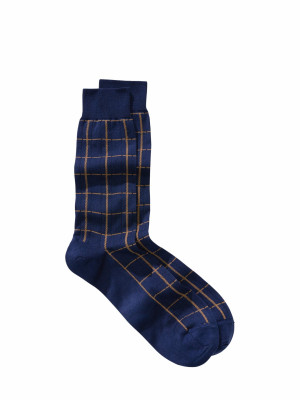Mey & Edlich Aha-Socke Blau 43-46