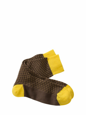 Mey & Edlich Schachspieler-Socke Braun 39-42