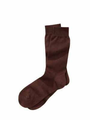 Mey & Edlich Italienische Businesssocke Braun 39-42