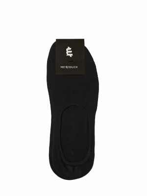 Mey & Edlich Unsichtbare Socke Twinpack Schwarz 43-46