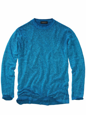 Mey & Edlich Sommernacht-Pullover Blau 48