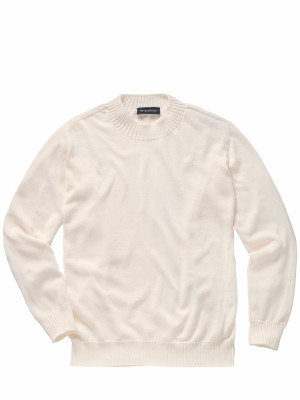 Mey & Edlich Prima-Pima-Pullover Weiß 50