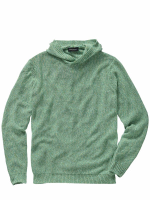 Mey & Edlich Spruzzo-Strickhoodie Grün 56