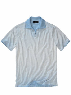 Mey & Edlich Psst-Poloshirt Blau 56