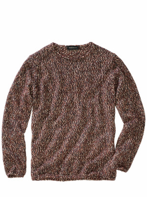 noch offen Entspann-dich-Pullover Braun 48