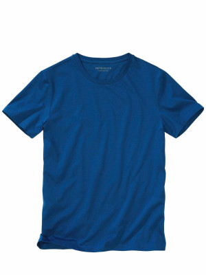 Mey & Edlich Glanzleistung-Shirt Blau 3XL