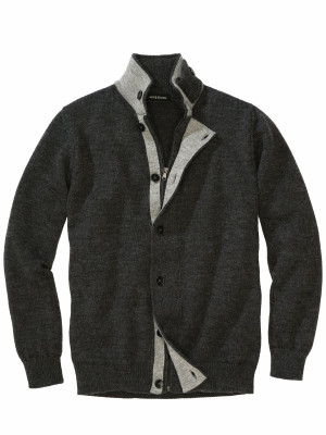 Mey & Edlich Alpin-urbane Strickjacke Grau 58