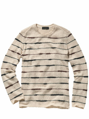 Mey & Edlich Flammen-Pullover Beige 50