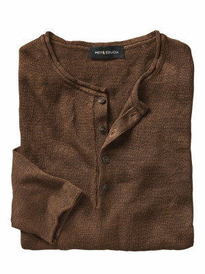 Mey & Edlich Gehaltvolles Leinenhenley Braun 54