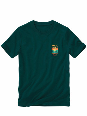 Mey & Edlich T-Shirt Sunset Slam Grün 3XL