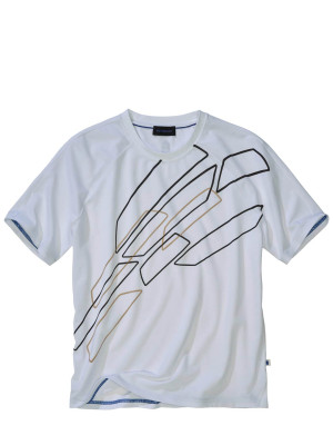 Mey & Edlich Stadtpuls-T-Shirt Weiß XL