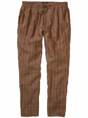 Mey & Edlich Seebrise-Leinenhose Rot 52