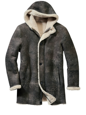 Mey & Edlich Lammfellmantel Braun 52