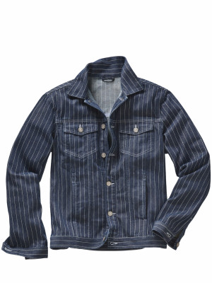 Mey & Edlich Streifzüge-Jeansjacke Blau 50