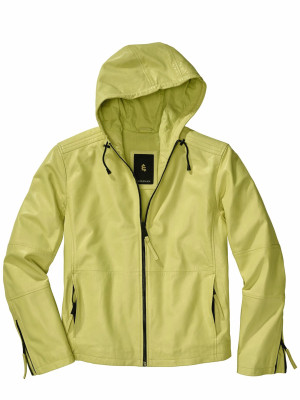 Mey & Edlich Statement-Lederjacke Gelb 52