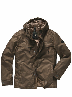 Mey & Edlich Dry-Wax-Outdoorjacke Braun 56