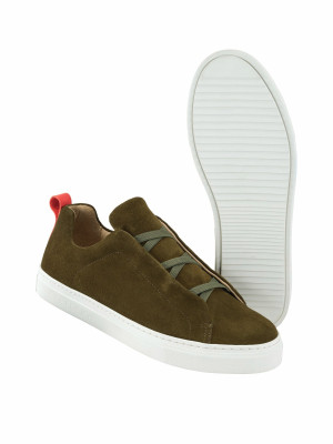Mey & Edlich Slip-On-Sneaker Grün 45