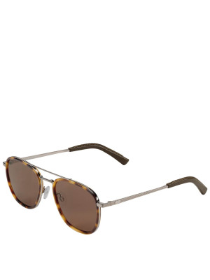 Mey & Edlich Flieger-Sonnenbrille Braun 01