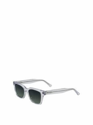 Mey & Edlich Panto-Sonnenbrille Weiß 01
