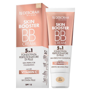 Deborah Skin Booster Bb Cream 5 In 1 Fondotinta Perfezionatore Di Pelle