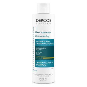 Vichy Dercos Technique Ultra Soothing Panthenol Glycerin Dermatological Shampoo Reactive Scalp 200 ML