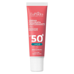 EUPHIDRA Crema Solare Colorata Uniformante Anti-età Spf 50+ 30 ML